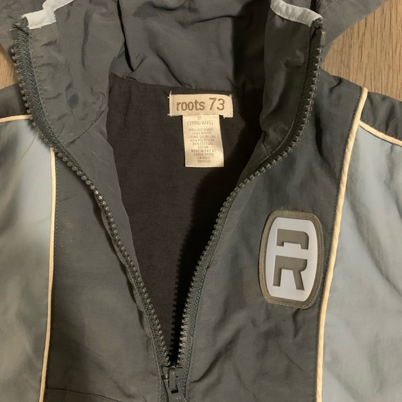 Boys Roots Light Jacket 3T, light blue - Picture 3 of 6